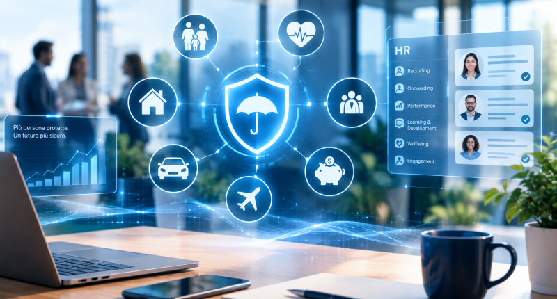 Digital HR in una primaria compagnia assicurativa internazionale