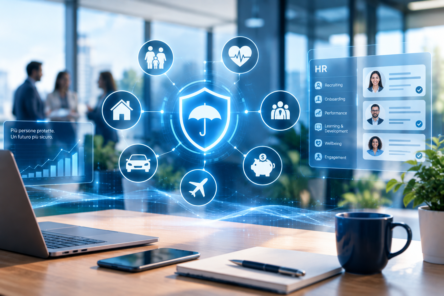 Digital HR in una primaria compagnia assicurativa internazionale